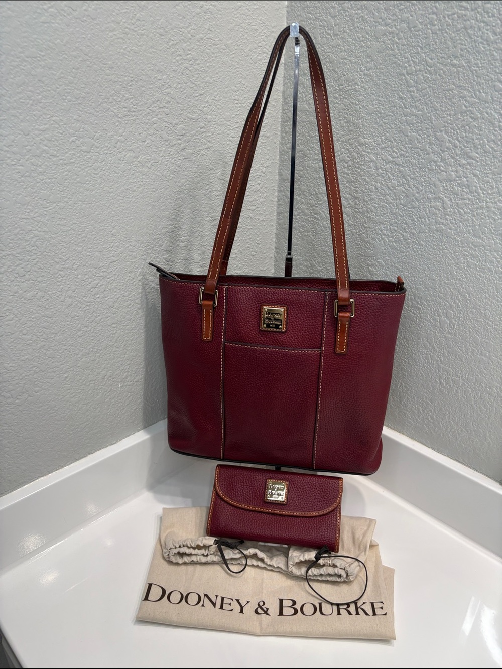 Dooney & Bourke Small Lexington Tote and Wallet